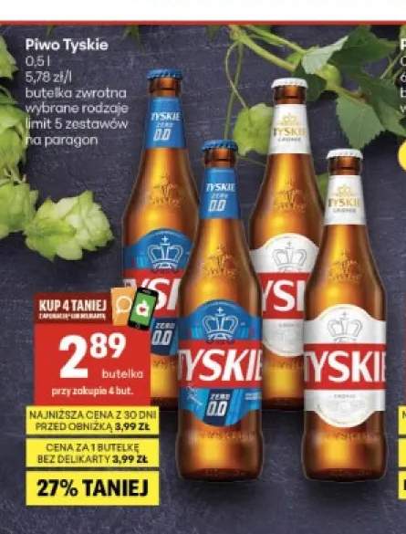 Piwo Tyskie Gronie +1 wariant
