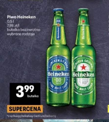 Piwo Heineken Original +1 wariant