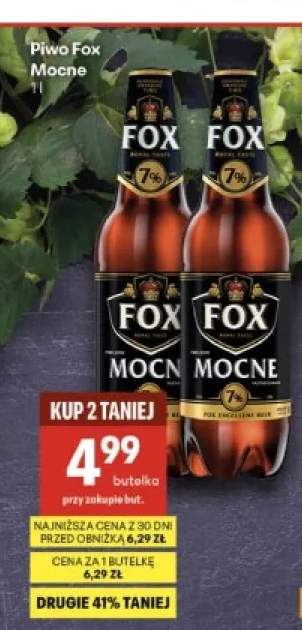 Piwo Fox Mocne