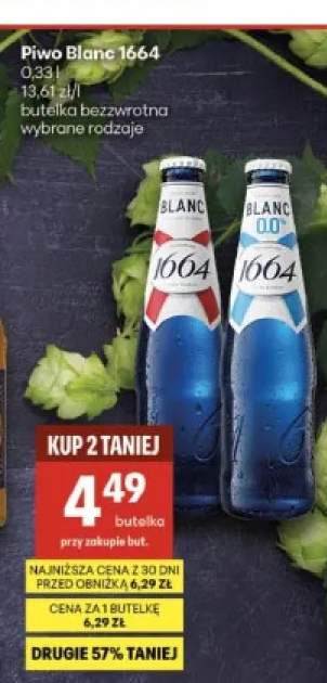 Piwo Blanc 1664 +1 wariant