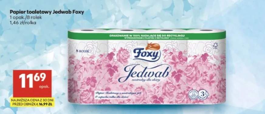 Papier toaletowy Jedwab Foxy