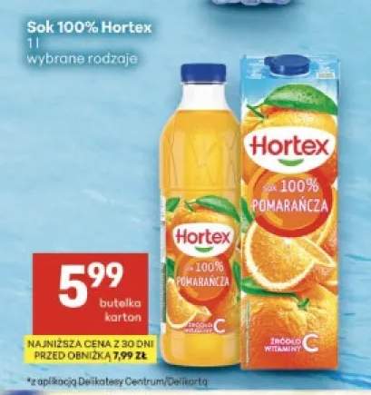Sok 100% Pomarańcza Hortex