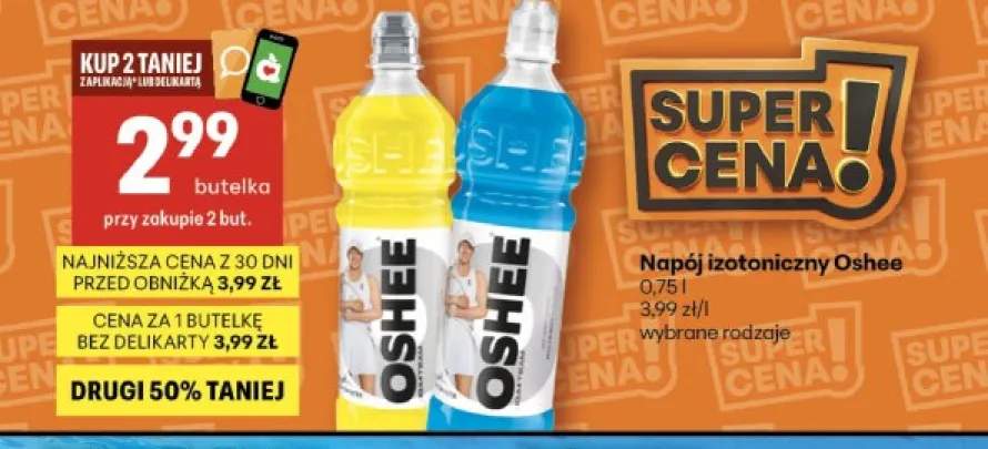 Napój izotoniczny Oshee