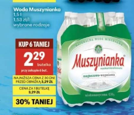 Woda mineralna Muszynianka