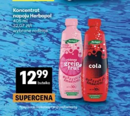 Koncentrat napoju Herbapol różowy grejpfrut +1 wariant