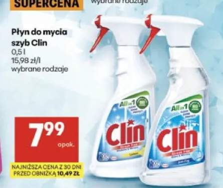 Płyn do mycia szyb Clin Anti-Fog +1 wariant
