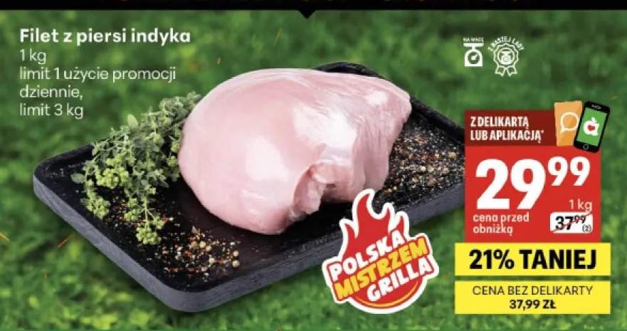 Filet z piersi indyka