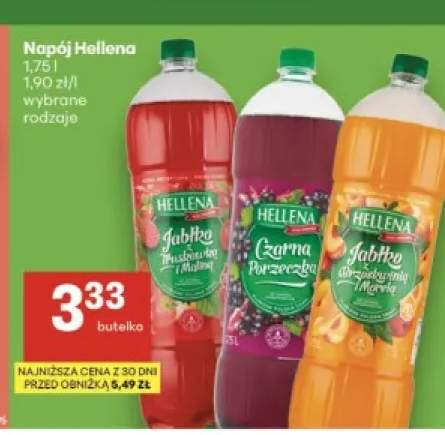 Napój Hellena Czarna Porzeczka +2 warianty