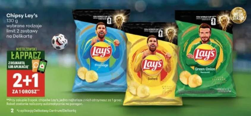 Chipsy Lay's Fromage +2 warianty