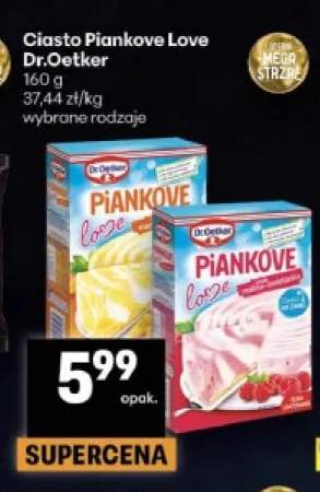 Ciasto Piankowe Love malina-śmietanka Dr. Oetker +1 wariant