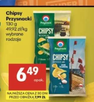 Chipsy Przysnacki Zielona Cebulka