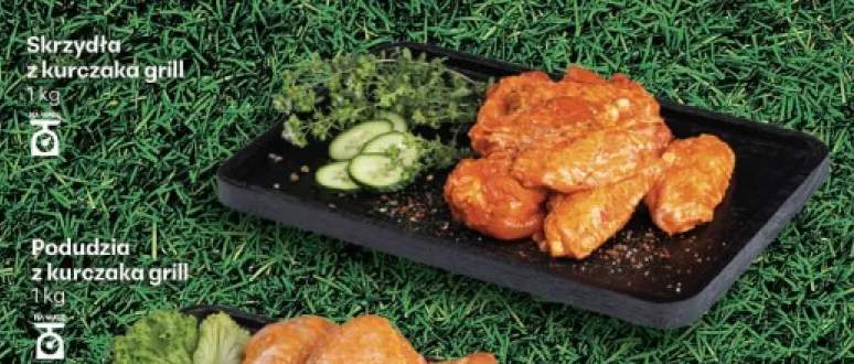 Skrzydła z kurczaka grill