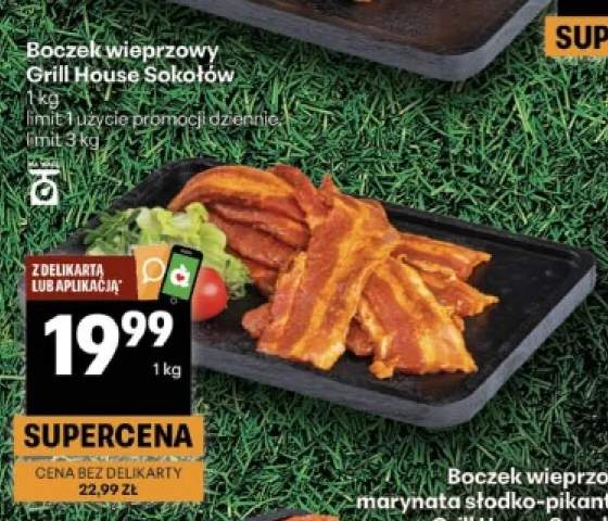 Boczek wieprzowy Grill House Sokołów