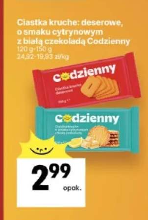 Ciastka kruche deserowe Codzienny +1 wariant