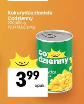 Kukurydza złocista Codzienny