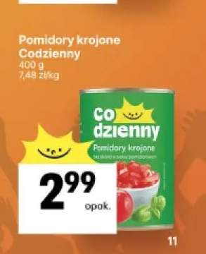 Pomidory krojone Codzienny