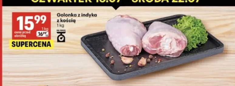 Golonka z indyka z kością