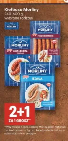 Kiełbasa Morlińska z szynki Morliny +2 warianty