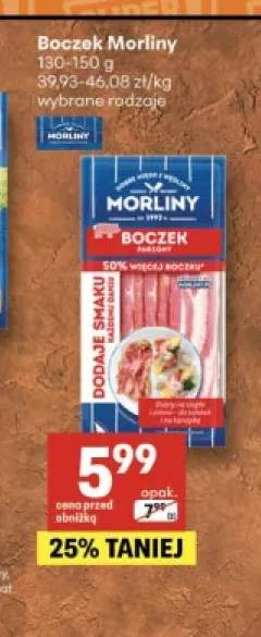 Boczek parzony Morliny