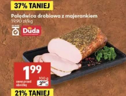 Polędwica drobiowa z majerankiem Duda