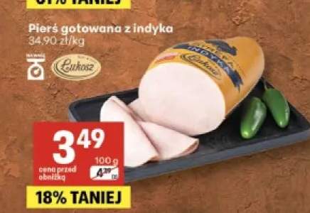 Pierś gotowana z indyka Łukosz