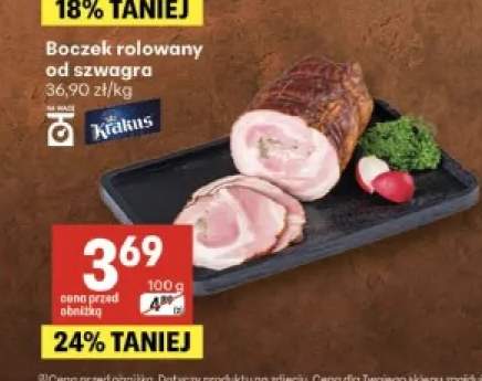 Boczek rolowany od szwagra Krakus