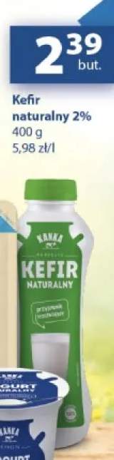 Kefir naturalny 2% Kanka
