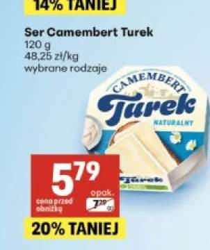 Ser Camembert Turek Naturalny
