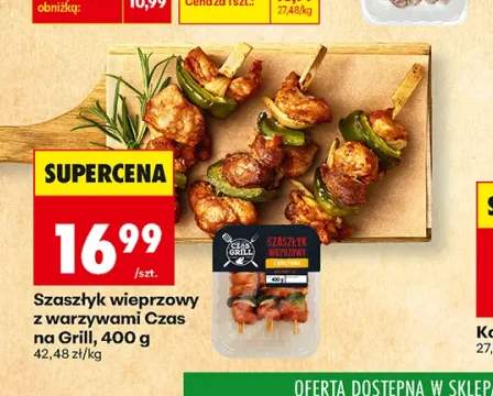 szaszłyk wieprzowy