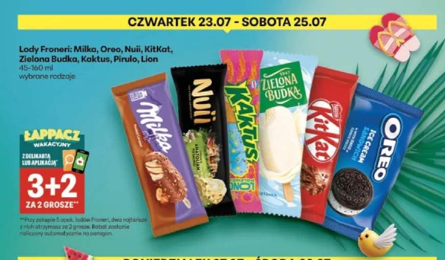 Lody Milka +4 warianty