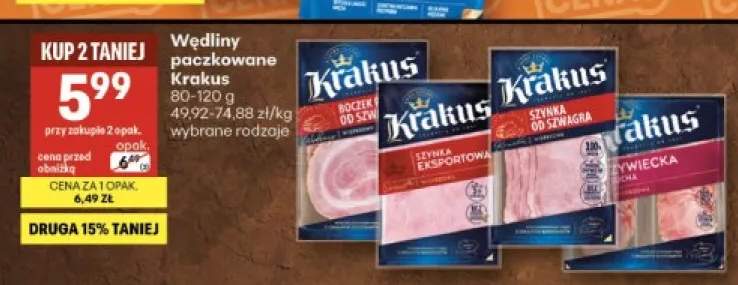 Boczek od Szwagra Krakus +3 warianty