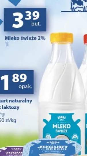 Mleko świeże Kanka 2%