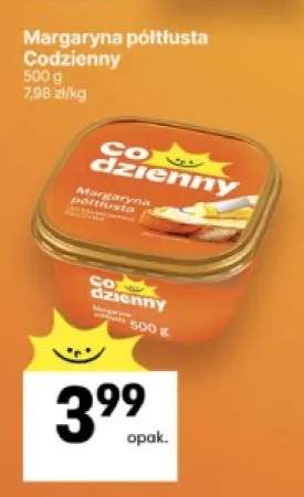 Margaryna półtłusta Codzienny