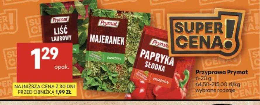 Przyprawa Liść laurowy Prymat +2 warianty
