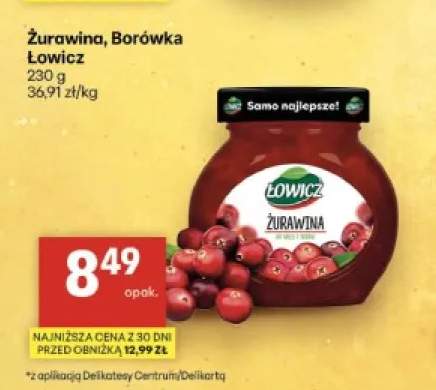 Żurawina Łowicz +1 wariant