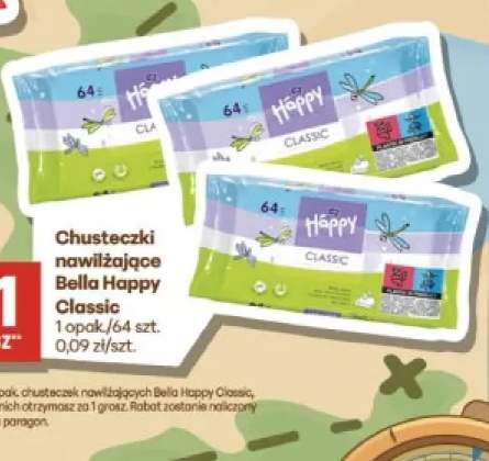 Chusteczki nawilżane Bella Happy Classic