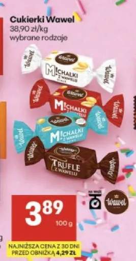 Cukierki Michałki Klasyczne Wawel +2 warianty