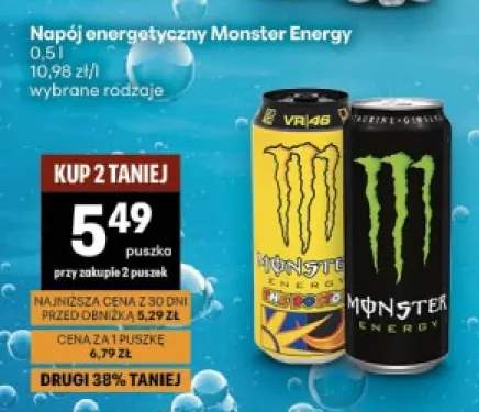 Napój energetyczny Monster Energy VR46 +1 wariant