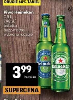 Piwo bezalkoholowe Heineken +1 wariant