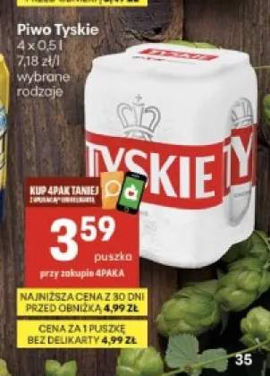 Piwo Tyskie Gronie
