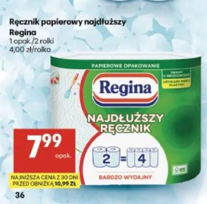 Ręcznik papierowy najdłuższy Regina 2-pak
