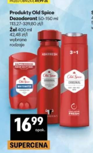 Dezodorant Old Spice Whitewater +1 wariant