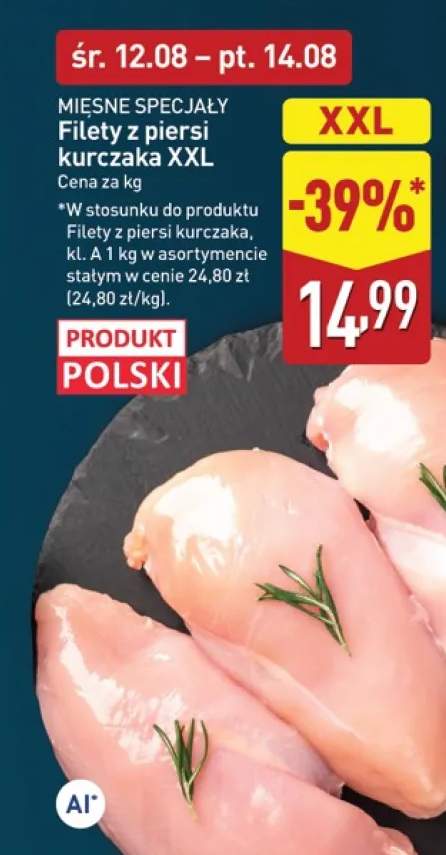 filet z piersi kurczaka