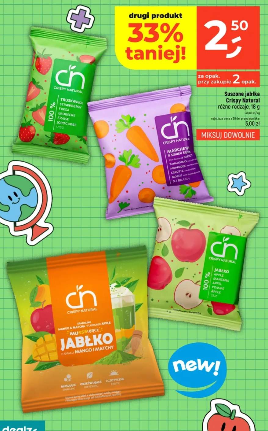 chipsy jabłkowe