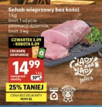 Schab wieprzowy bez kości