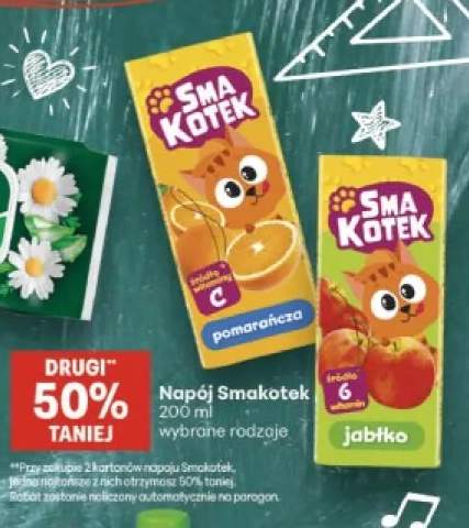 Napój Smakotek pomarańcza +1 wariant