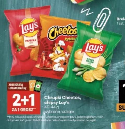 Chipsy Lay's papryka +2 warianty