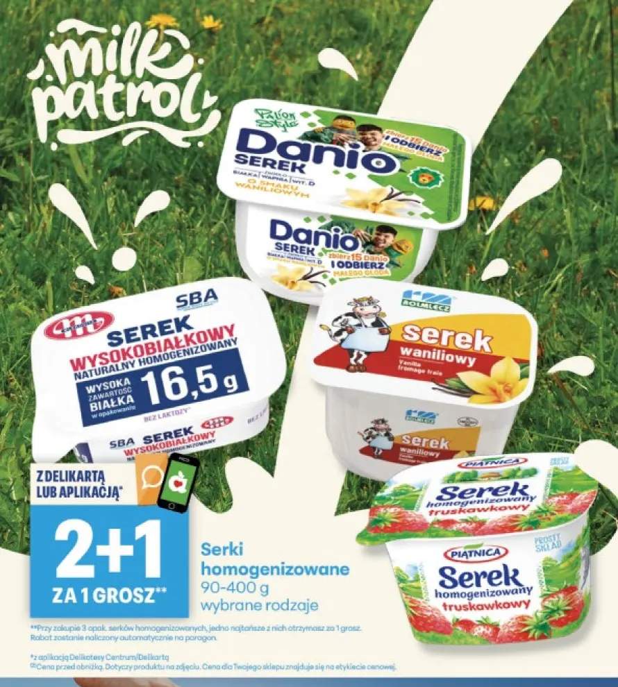 Serki homogenizowane +4 warianty