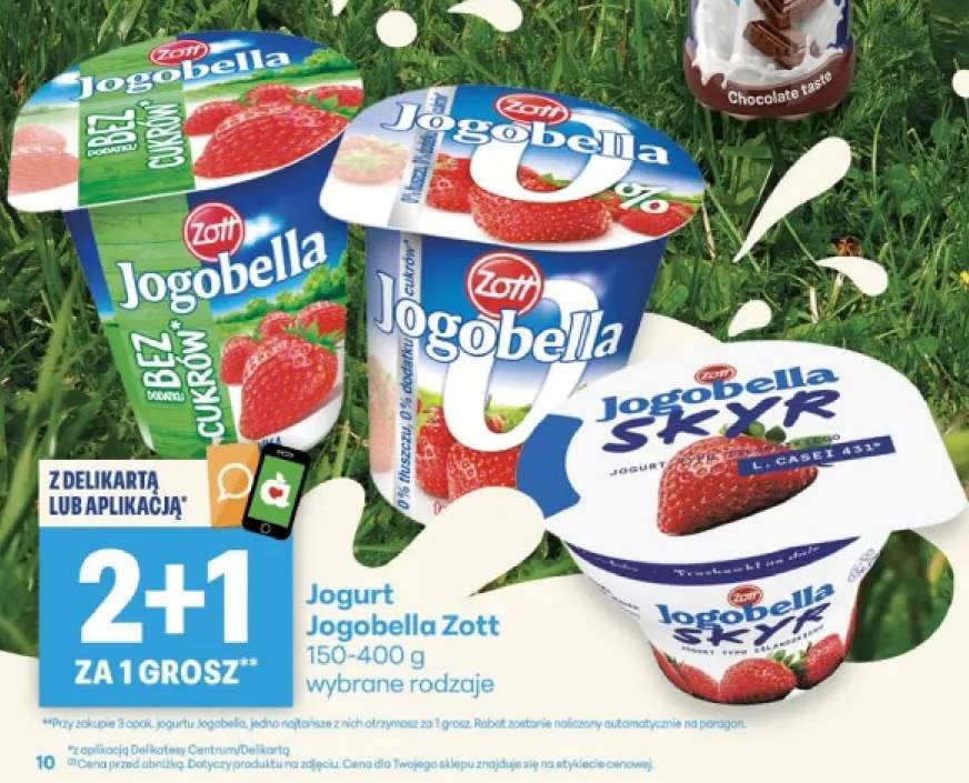 Jogurt Jogobella 0% +2 warianty