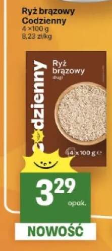 Ryż brązowy Codzienny 4-pak